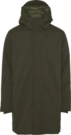 Knowledge Cotton Apparel Climate Shell Jacket - GRS/Vegan