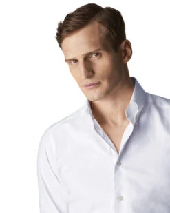 ETON White Wrinkle Free Oxford- Slim Fit -Billi Bi butik 7313582192401 4