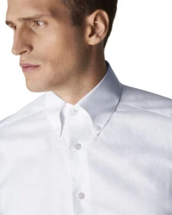 ETON White Wrinkle Free Oxford- Slim Fit -Billi Bi butik 7313582192401 5