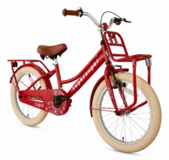18 Tommer Pigecykel Cooper Super Super Rød
