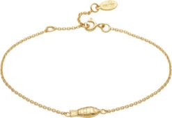 Fish Bracelet VERMEIL (925 Sterling Silver Gold Plated 2.5 Micron)