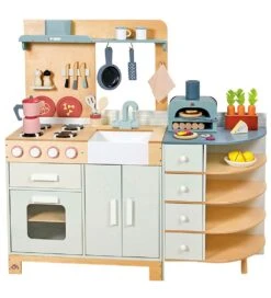 Tender Leaf Trælegetøj - Legekøkken Mega - La Fiamma