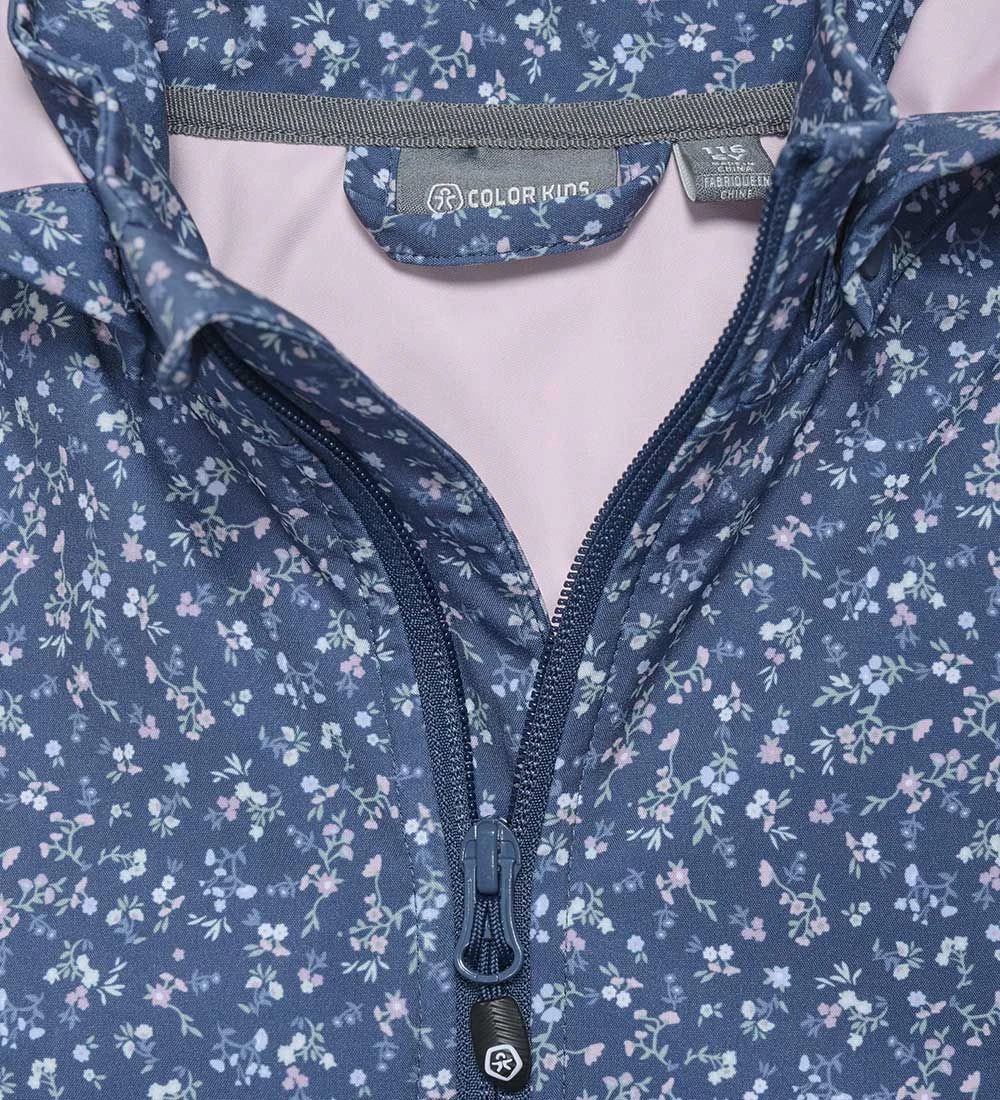 Color Kids Softshelljakke - Dark Denim 5 Color Kids Softshelljakke - Dark Denim - Billede 3