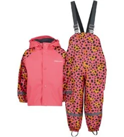 Didriksons Regntøj M. Seler - PU - Slaskeman - Wild Dot Pink