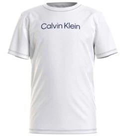 Calvin Klein Nattøj - T-shirt/Bukser - White/Bold Blue -Billi Bi butik ES308 2