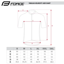 Force Gem Cykeltrøje Blå -Billi Bi butik Force Gem Cykeltroeje Blaa 1615988092 02