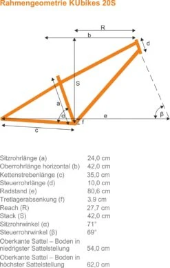 KUbikes 20S MTB Letvægts Børnecykel, Blå -Billi Bi butik KUbikes 20S MTB letvaegts boernecykel 1625662280 03