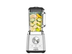 Magimix Power 5 XL Blender 18 X 17 X 45,5 Cm 2 Liter 1500 Watt Mat Stål -Billi Bi butik Magimix Power 5 XL Blender 18 x 17 x 455 cm 2 liter 1500 watt Mat staal 6