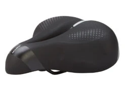 Selle Italia Zeta Comfort Gel Flow – Sadel – Sportourer – Sort