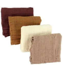 Pippi Stofbleer - 8-pak - 65x65 Cm - Mahogany