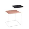 By Lassen Twin 35 Table -Billi Bi butik by lassen bord twin 35 table sort bruneret kobber med hvid base 8136649