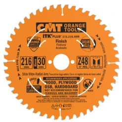 CMT Klinge 216x1,8x30 Z48 W Neg - 272.216.48M