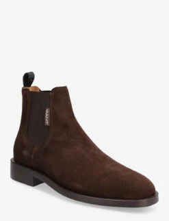 Gant Brockwill Chelsea Boot - DARK BROWN