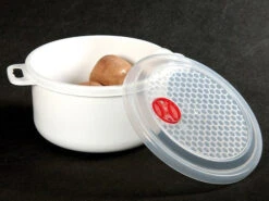 MIKROBØTTE MED LÅG - 1,8 LITER