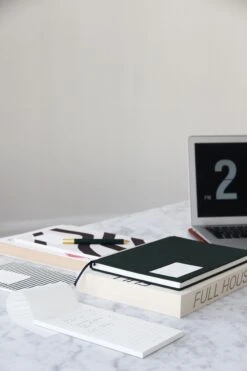 EVEN - Work Journal -Billi Bi butik notem notesbog notem even work journal dark green cloth 6177505