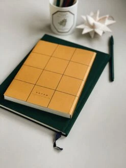 EVEN - Work Journal -Billi Bi butik notem notesbog notem even work journal dark green cloth 7957339