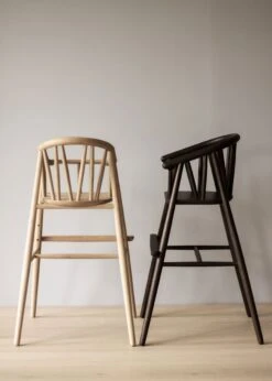 Saga High Chair -Billi Bi butik oaklings hoejstol oaklings saga high chair sortmalet eg 997544