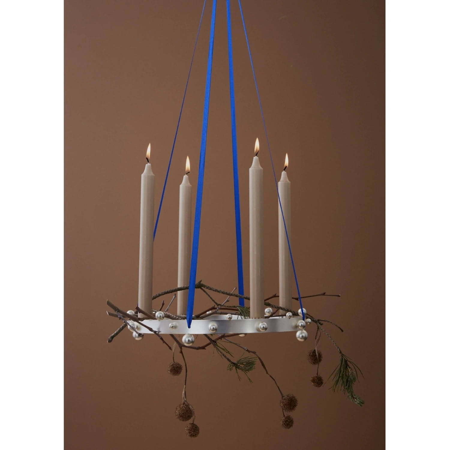 Pearl Advent Candleholder 4 Pearl Advent Candleholder - Billede 2
