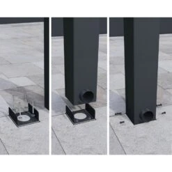 Palram - Canopia STOCKHOLM Terrasseoverdækning 3,4x8,1m Inkl. Gardiner - 540-136