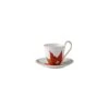 Royal Copenhagen Flora Højhankskop Med Underkop, Julestjerne, 27 Cl -Billi Bi butik royal copenhagen flora hoejhankskop med underkop 270 ml julestjerne