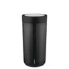Stelton To Go Click Vacuum Insulated Cup 0.4 L -Billi Bi butik stelton termokop to go slik vacuum insulated cup 0 4 l black 2438514