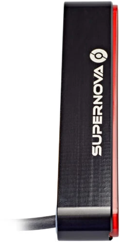 Supernova M99 2 Pure Baglygte 12V, Sort -Billi Bi butik supernova m99 2 pure tail light 12v black 3